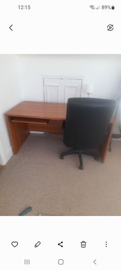 Office Desk & Chair