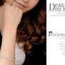 Bracelets for Women Crystal Zircon Roman Style White Silver Plated CZ Classic Tennis Bracelet Image 8