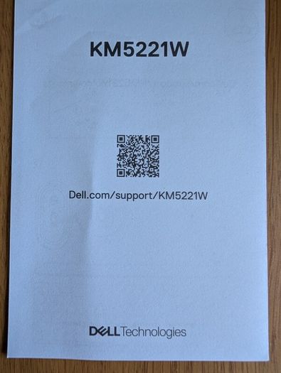 Dell Pro Wireless Keyboard and Mouse KM5221W (NEW)
