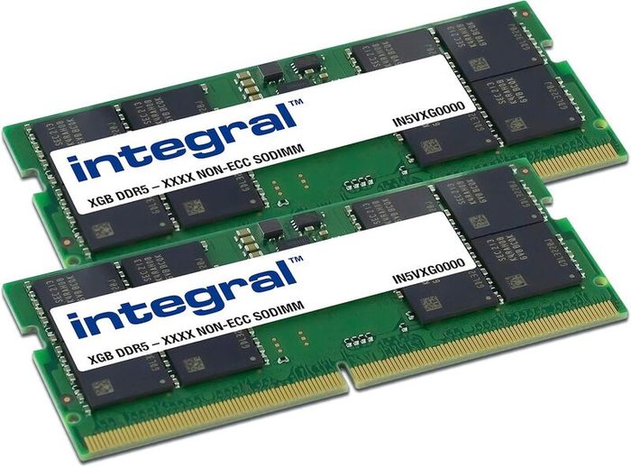 Integral 64gb Kit (2x 32gb) Ddr5 Ram Sodimm