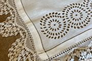 Vintage Belfast Linen Tablecloth 1950s