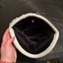 Stylish Black & White Hat Fluffy & Adjustable New Unused Image 3