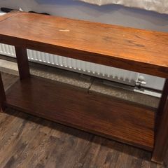 Oak table stand