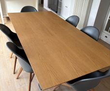 Dining table and chairs
