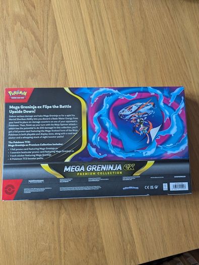Greninja EX premium collection factory sealed