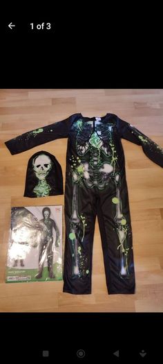 costume-Toxic skeleton