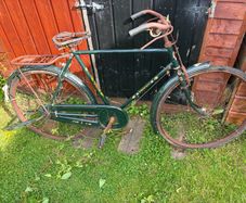 Bicycles as garden furniture