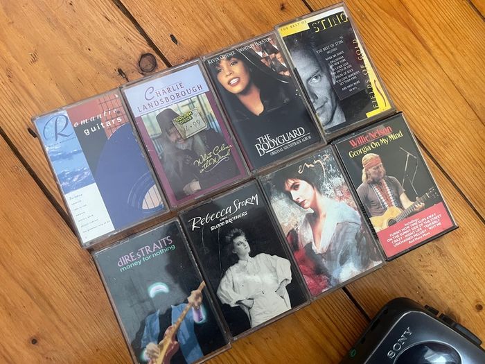 Sony Walkman and cassettes