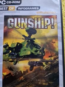 Gunship Pc Cd Rom Games Original