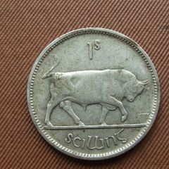 Irish Free State. 1933 Silver Shilling