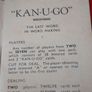 Vintage Kan-U-Go ( The Crossword Card Game Image 8