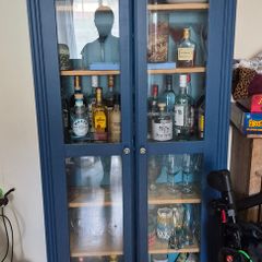 Glass front cabinet