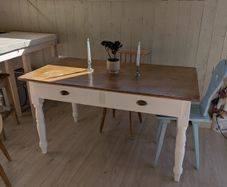 old antique kitchen table
