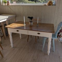 old antique kitchen table