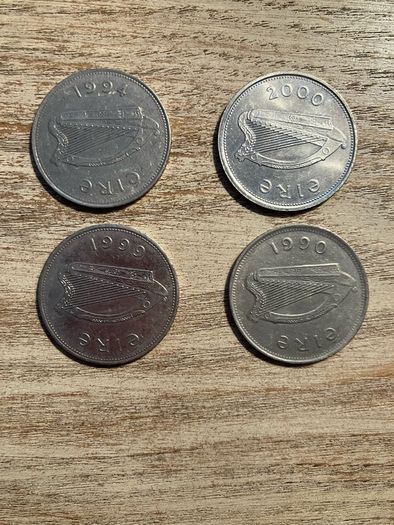 Irish 1 Pound Coins