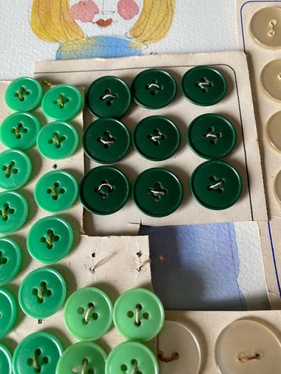 buttons - vintage selection