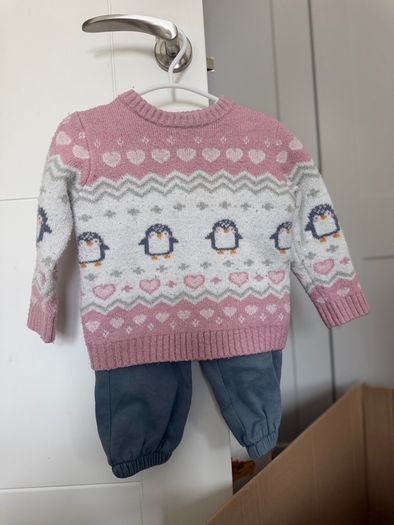 Box of new and worn girls cloths