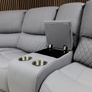 Rita Manual Corner Leather Recliner Sofa Image 5