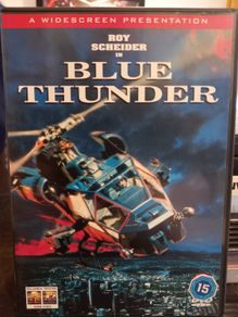 Blue Thunder Dvd 1983 Action Movie Roy Scheider Malcolm Mcdowell