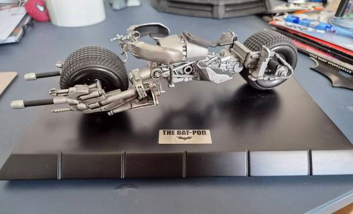 The Dark Knight Batpod die cast replica The Noble Collection