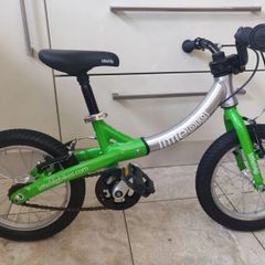 LittleBig convertible balance bike - green