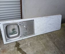sink and worktop