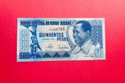 Guinea. Bissau  500 Pesos.  1990 ( Uncirculated ) Pick  12