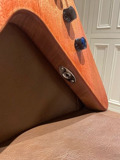 Custom made Gibson style flying v