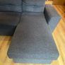 Mint Condition Sofa Bed with Chaise Longue Image 3