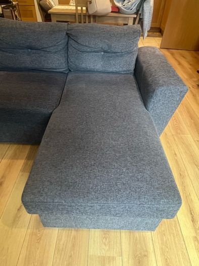 Mint Condition Sofa Bed with Chaise Longue