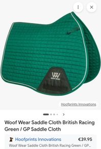 BBF OFFICIAL  saddle cloth