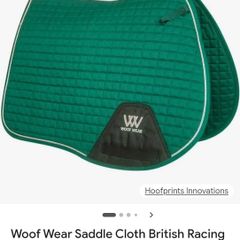 BBF OFFICIAL  saddle cloth