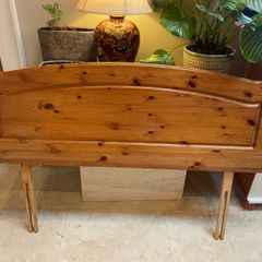 Lovely Solid King Size Wooden Headboard - Can Deliver