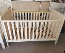 Free cot frame 70cmx140cm