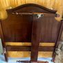 antique mahogany bed Image 2