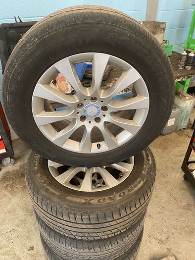 Mercedes Alloys / Tyres