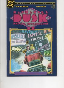 Nathaniel Dusk #2 Very Fine 1985 Dc Copper Age Comic
