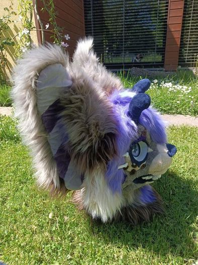 Canine fursuit partial