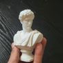 Apollo Bust 3D Printed Classical Decor, 12cm or 18cm Image 6