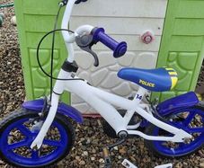 14" Kids bike with stabilisers
