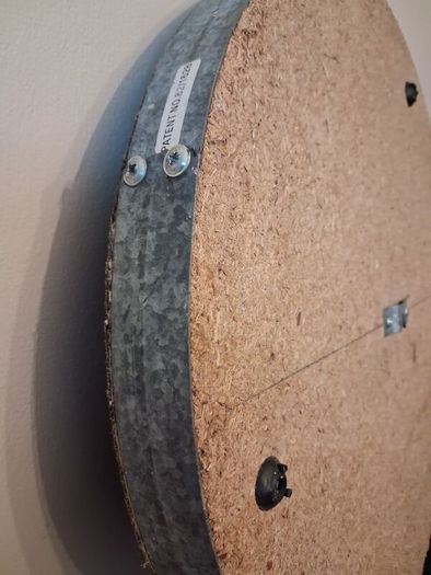 Dartboard and Chalkboard