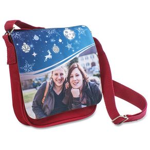 Personalised Custom Printed Shoulder Bag Mini Red