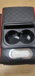 car armrest extra storage cushion..