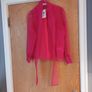 Savida  Nati Organza Blouse.  S.L - 14.   B.N.W.T Image 3