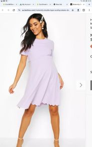 boohoo maternity dress