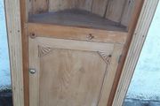 Vintage Pine corner cabinet