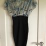Australian Designer Sheer Top Pencil Dress Image 3
