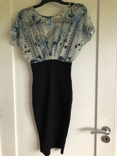 Australian Designer Sheer Top Pencil Dress