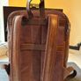 Leather Laptop Backpack 15.6 Inch (High-quality leather) Image 2