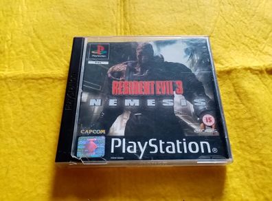 Resident evil 3 Nemesis PlayStation1 Ps1 PlayStation 2 ps2 Pal games Original
